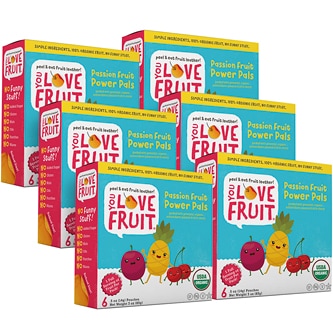 You Love Fruit Handmade Fruit Leather, Passion Fruit Power Pals