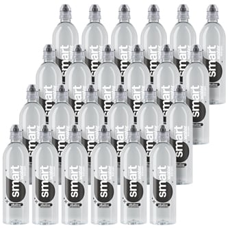 smartwater Electrolyte-Enhanced Alkaline Water with Antioxidant, Sport Cap, Plastic Bottles