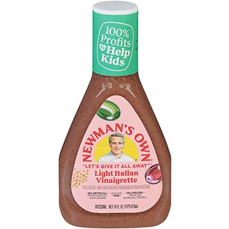 Newman's Own Light Italian Vinaigrette Dressing