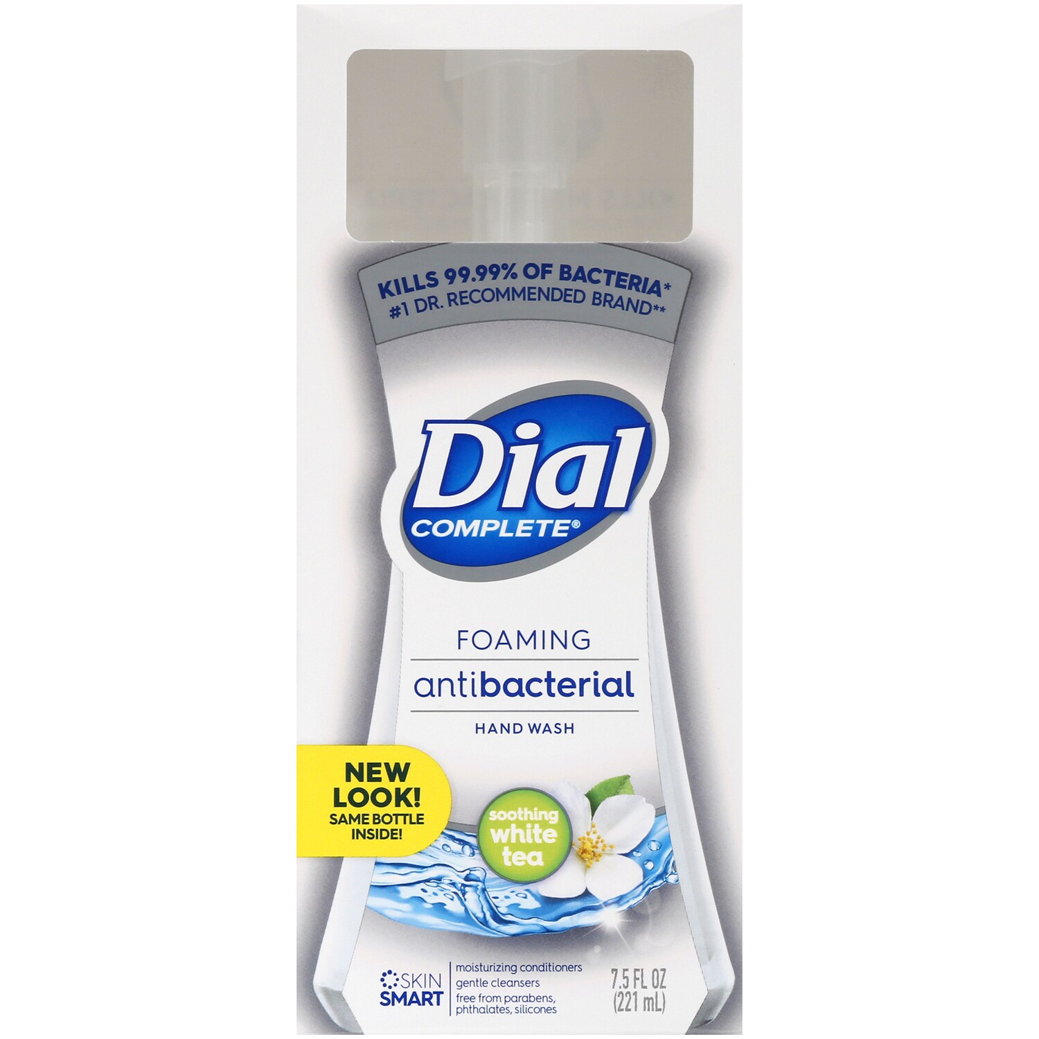 Dial Antibacterial Liquid Hand Soap, White Tea and Vitamin E with Moisturizer