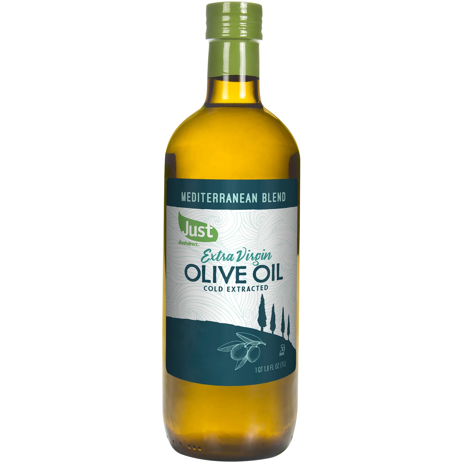 Just FreshDirect Extra-Virgin Olive Oil, Mediterranean Blend