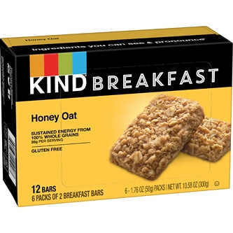 KIND Breakfast Bars, Honey Oat