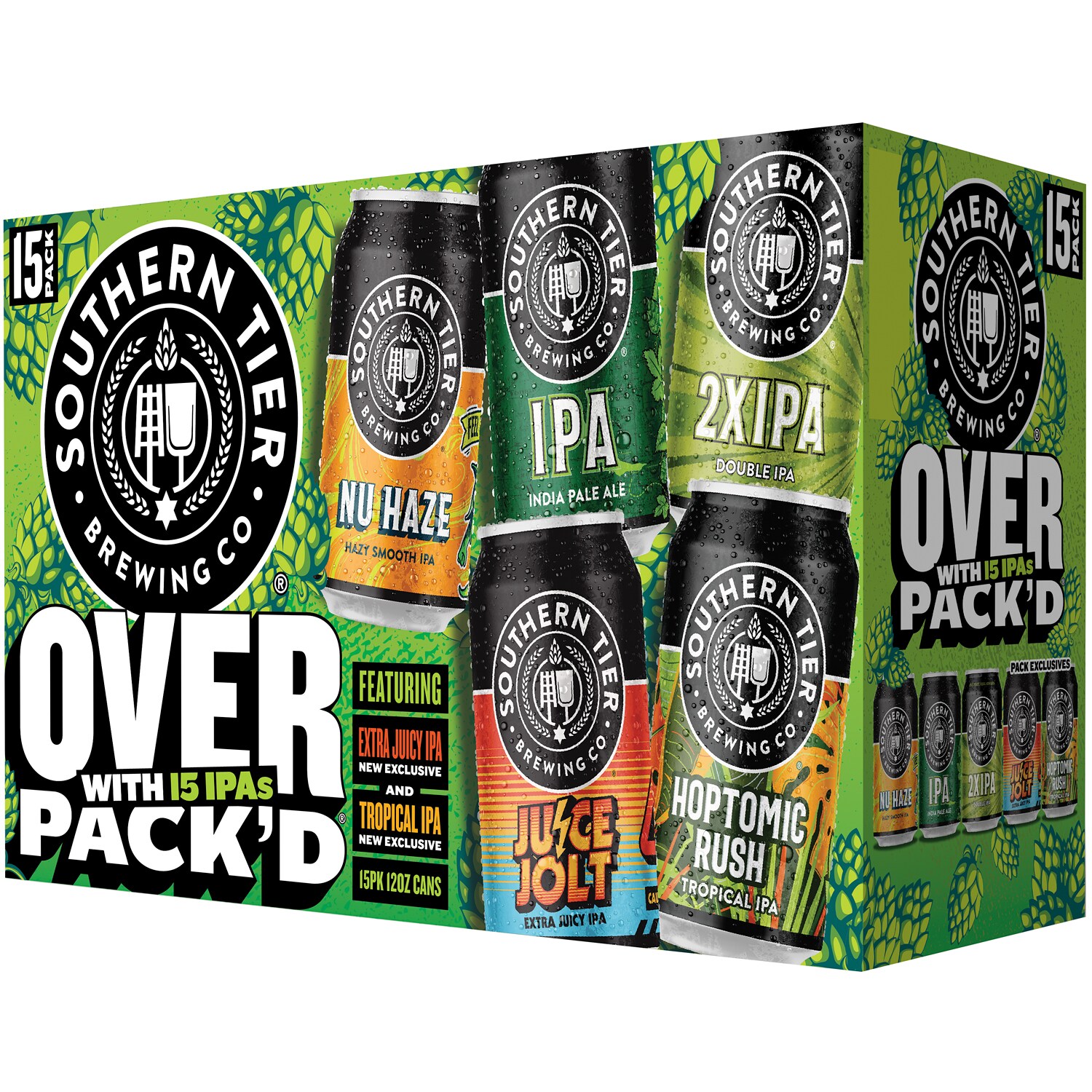 Southern Tier Brewing Company Overpack'd Variety Pack, Cans
