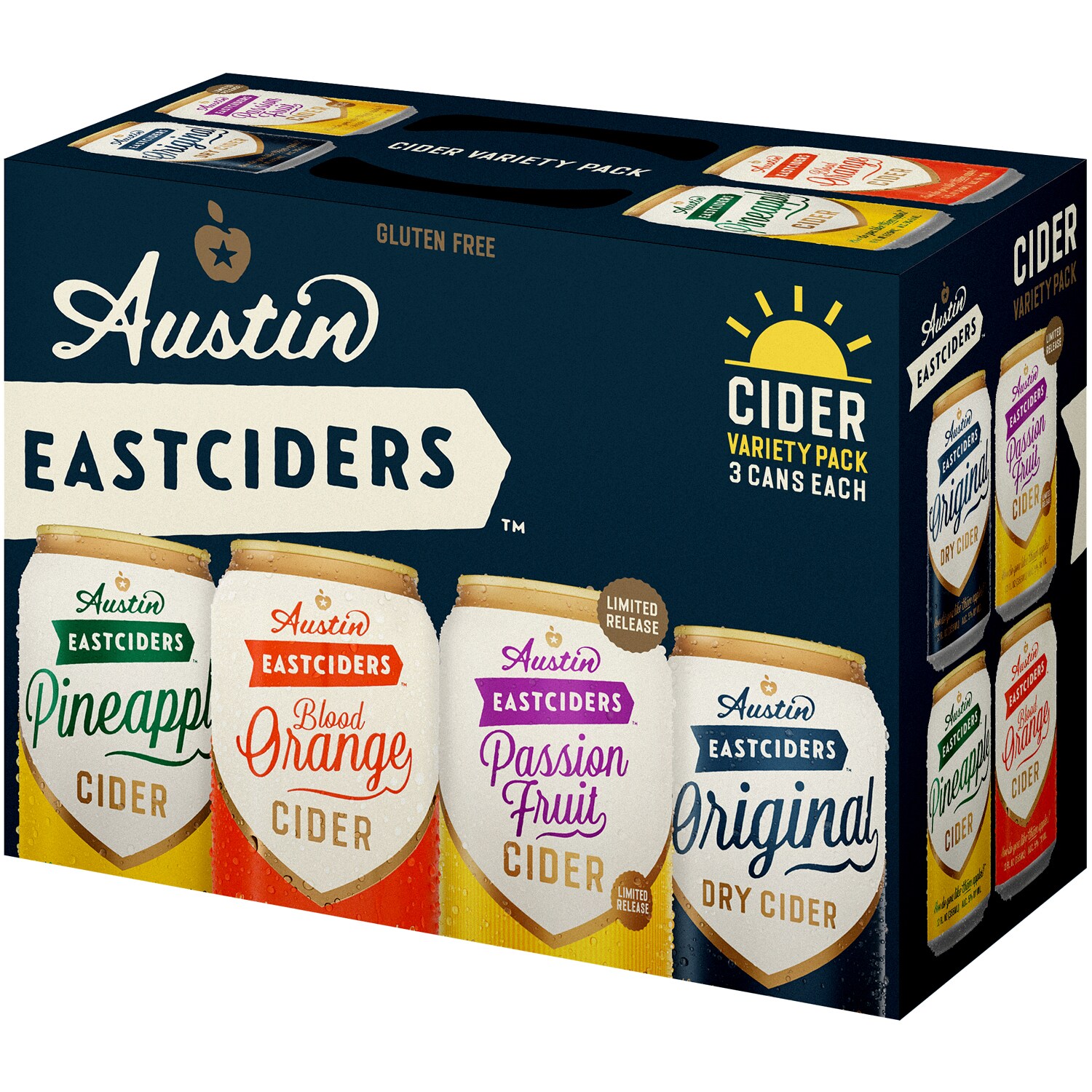 Austin Eastciders Cider Variety Pack, Cans
