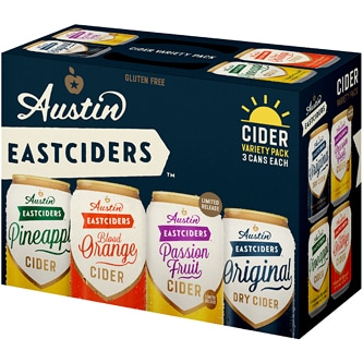 Austin Eastciders Cider Variety Pack, Cans
