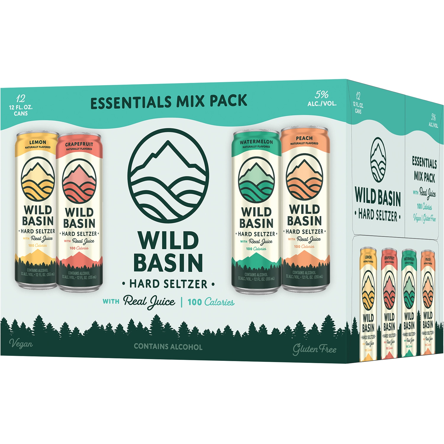 Wild Basin Essentials Mix, Variety Pack, Cans