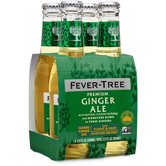 Fever-Tree Premium Ginger Ale, Glass Bottles