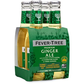 Fever-Tree Premium Ginger Ale, Glass Bottles