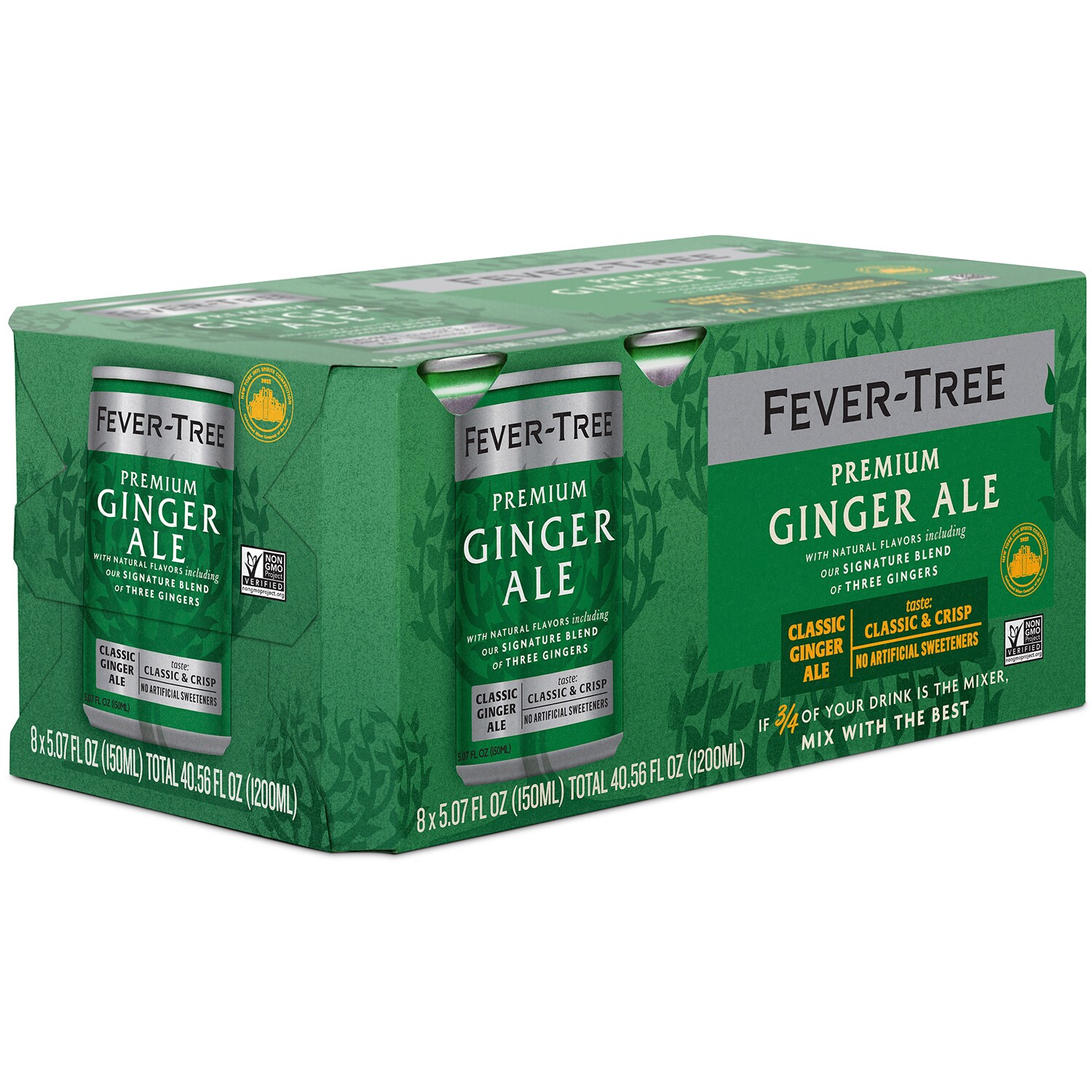 Fever-Tree Premium Ginger Ale, Cans