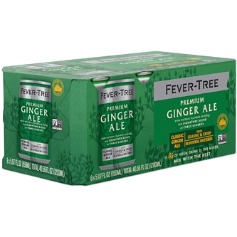 Fever-Tree Premium Ginger Ale, Cans
