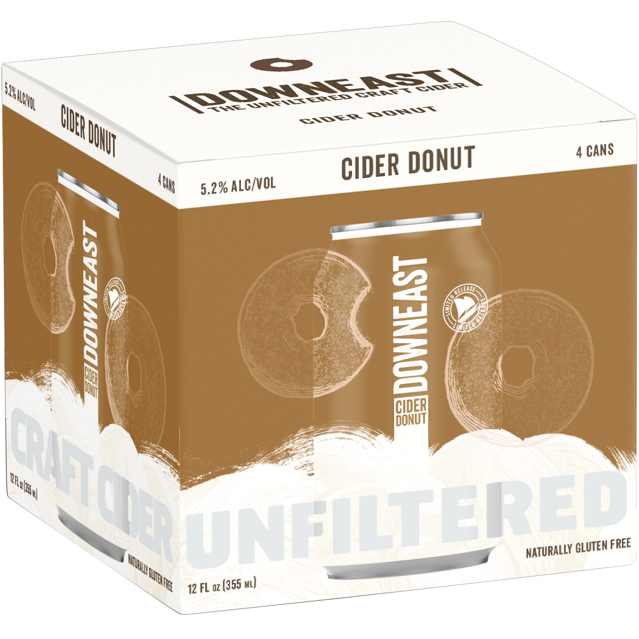 Downeast Cider House Cider Donut, Cans