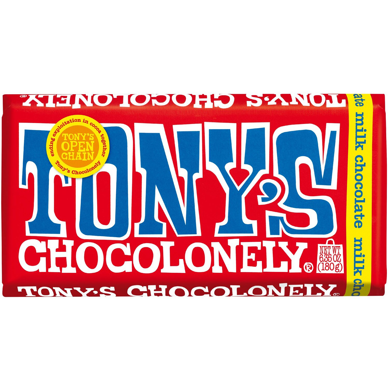 Tony's Chocolonely 32% Milk Chocolate Bar