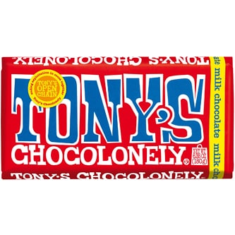Tony's Chocolonely 32% Milk Chocolate Bar