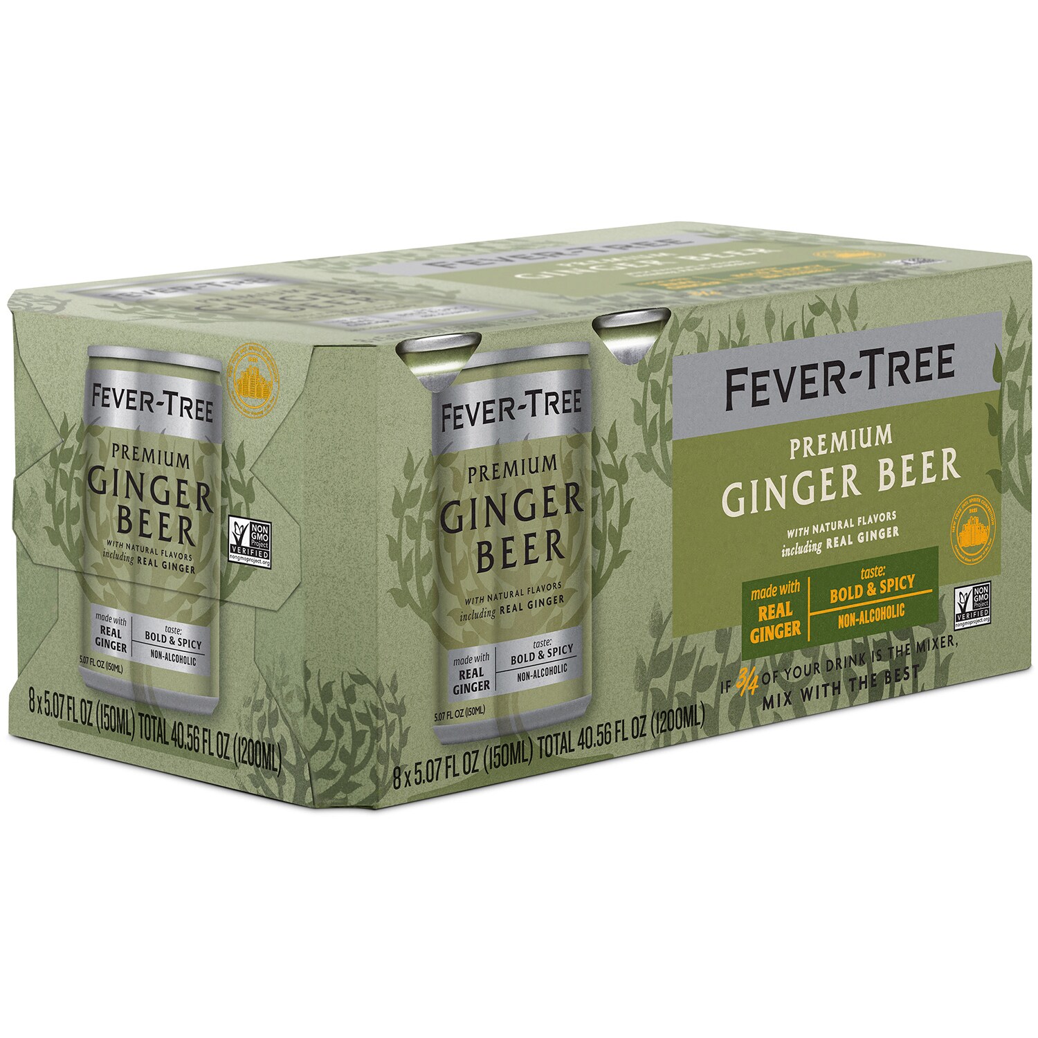 Fever-Tree Premium Ginger Beer, Cans