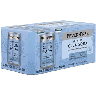 Fever-Tree Premium Club Soda, Cans