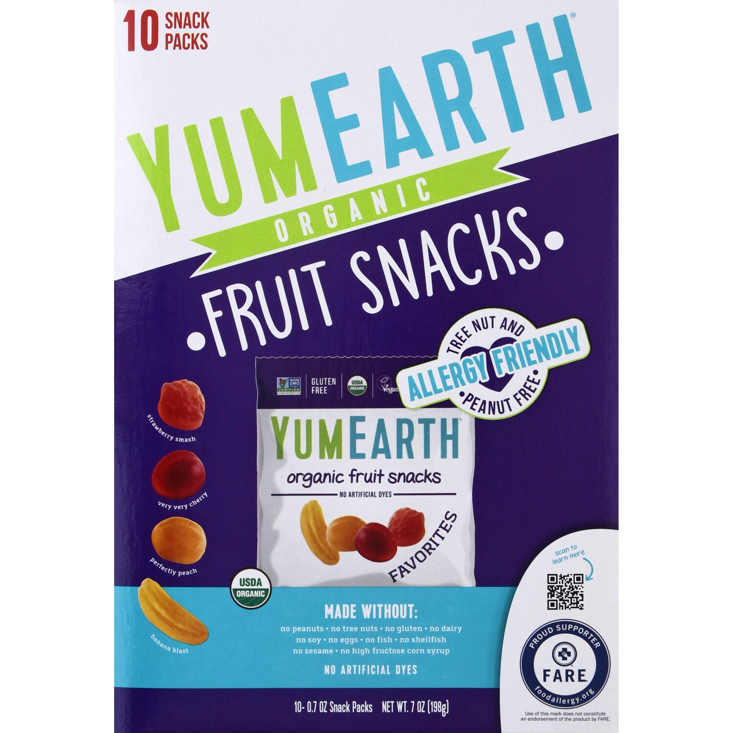 Yum Earth Organic Fruit Snacks, Favorites