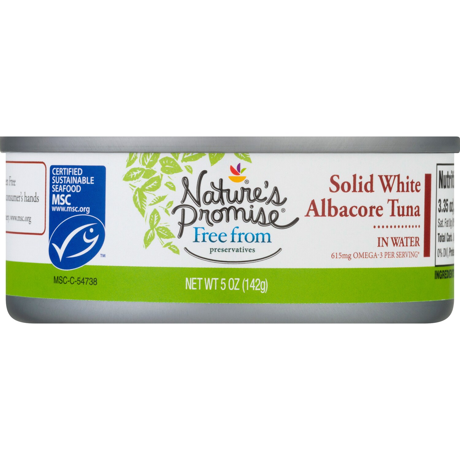 Nature's Promise Solid White Albacore Tuna in Water