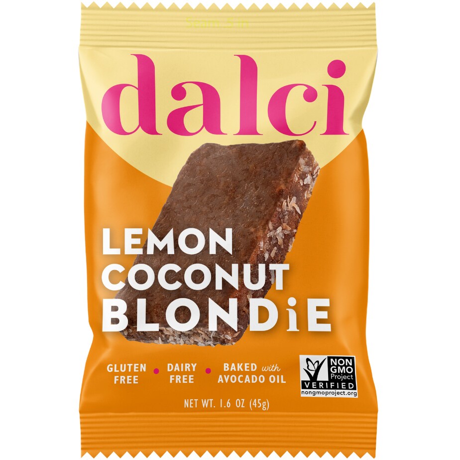 dalci Lemon Coconut Blondie