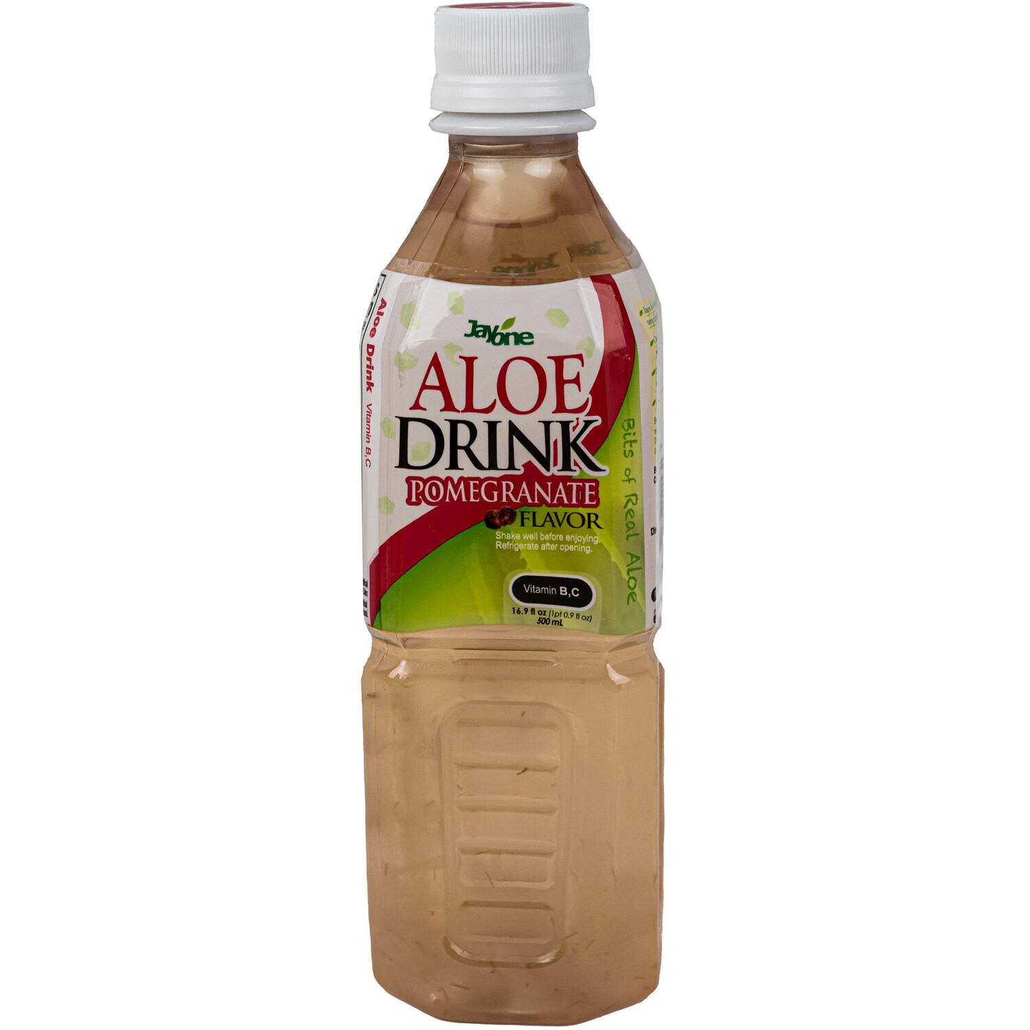 Jayone Aloe Drink, Pomegranate, Plastic Bottle