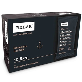 RXBAR Protein Bars, Chocolate Sea Salt