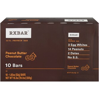 RXBAR Protein Bars, Peanut Butter Chocolate