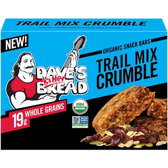 Dave's Killer Bread Organic Snack Bars, Trail Mix Crumble