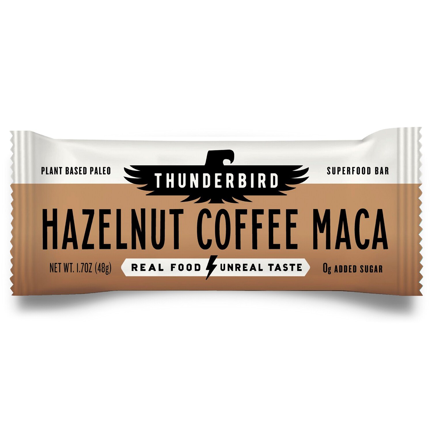 Thunderbird Plant Based Superfood Bar, Hazelnut Coffee Maca