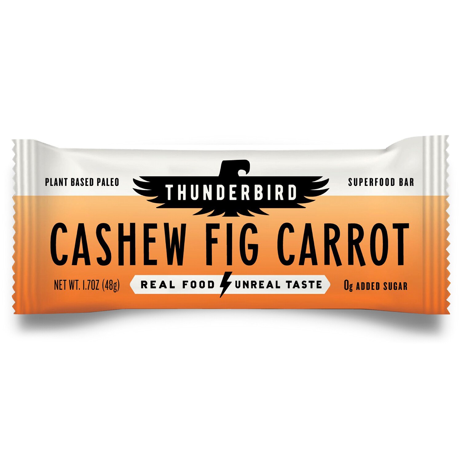 Thunderbird Plant Based Superfood Bar, Cashew Fig Carrot