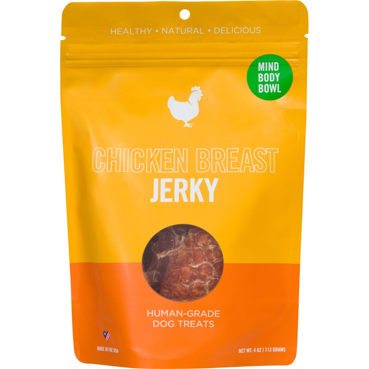 Mind Body Bowl Chicken Breast Jerky Dog Treats