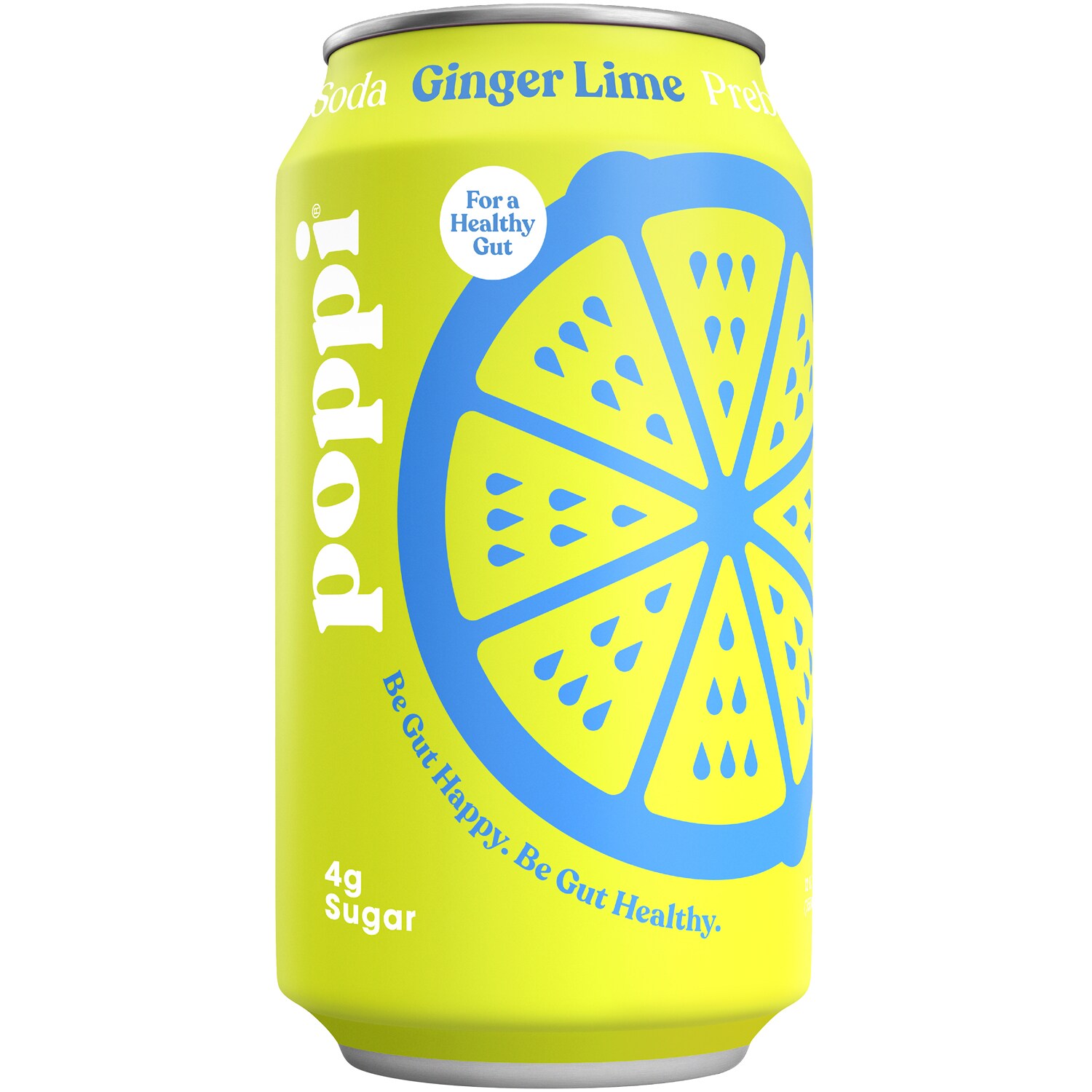 Poppi Prebiotic Soda, Ginger Lime | FreshDirect