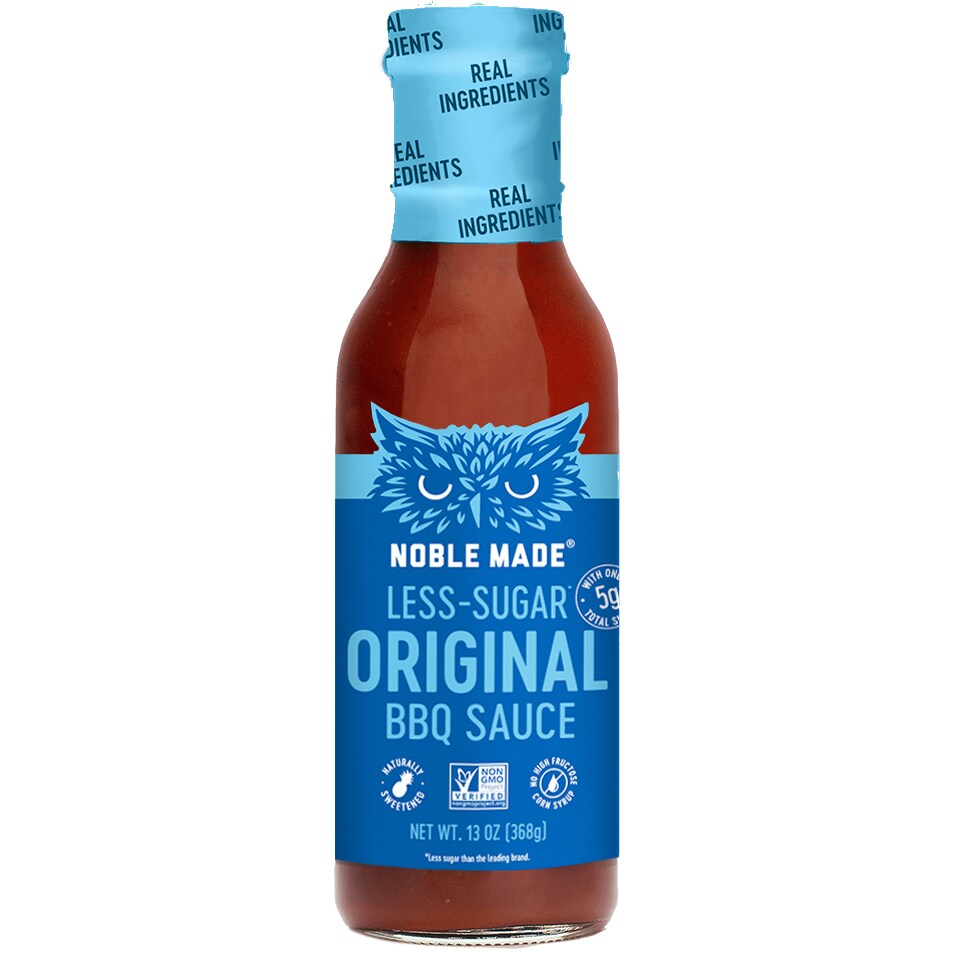 The New Primal Noble Made Less-Sugar BBQ Sauce, Original
