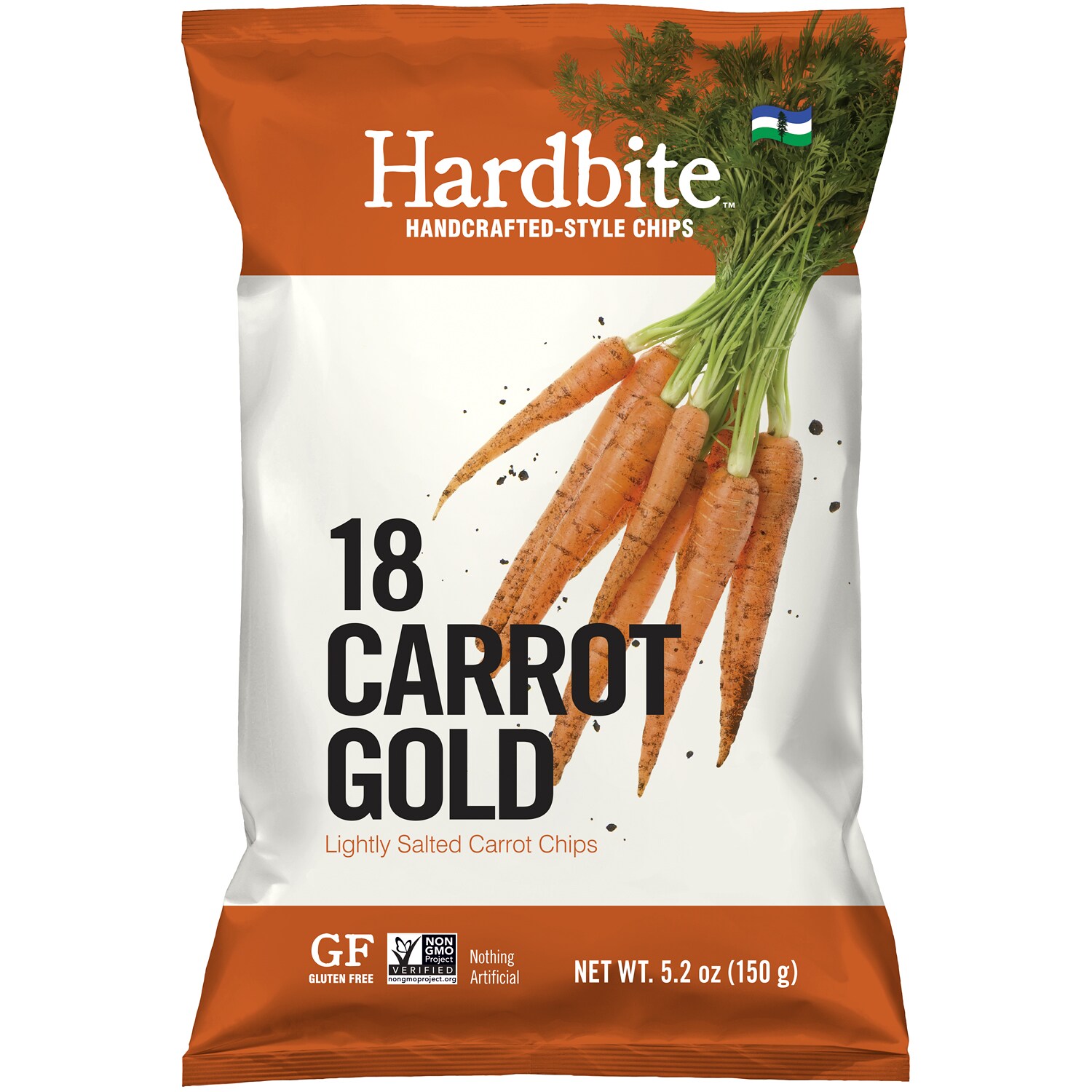 Hardbite Root Vegetable Chips, Carrot