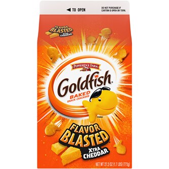 Pepperidge Farm Goldfish Crackers, Xtra Cheddar