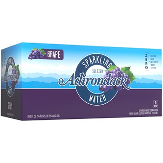 Adirondack Seltzer, Grape, Cans