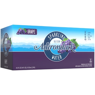 Adirondack Seltzer, Grape, Cans