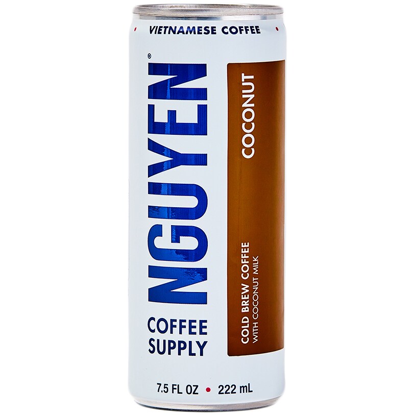 Nguyen Coffee Supply Vietnamese Cold Brew Coffee, Coconut, Can