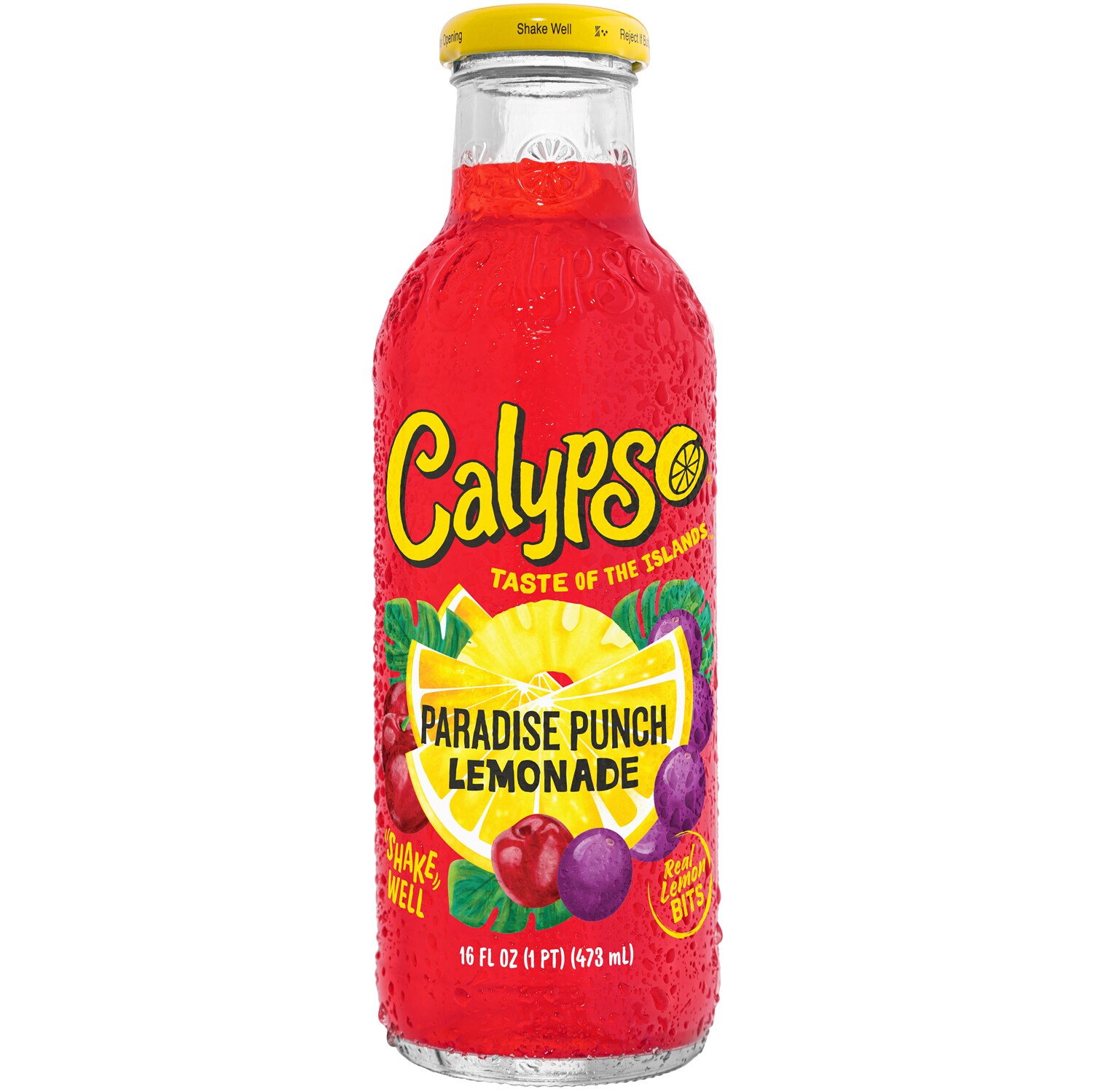 Calypso Paradise Punch Lemonade, Glass Bottle
