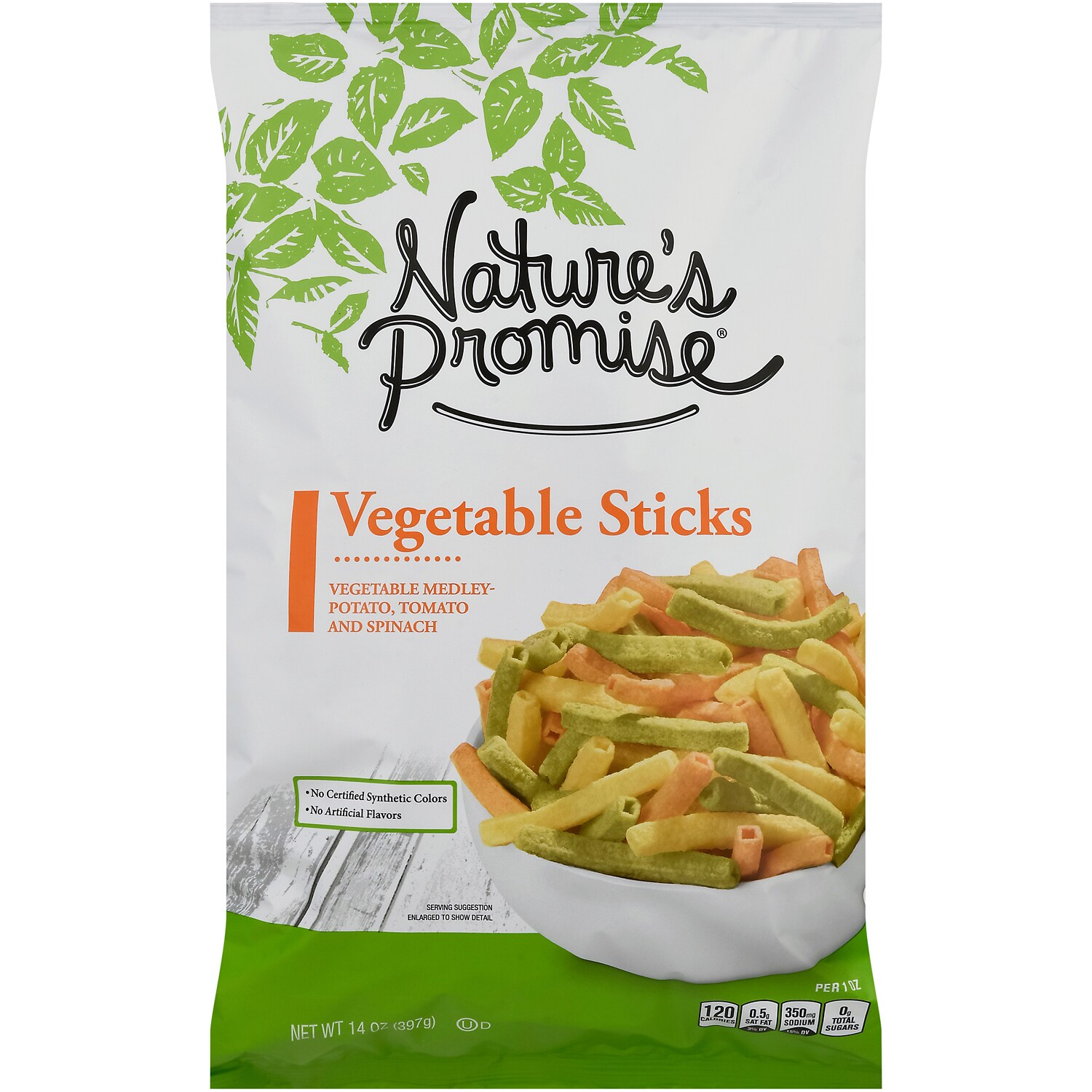 Nature's Promise Vegetable Sticks