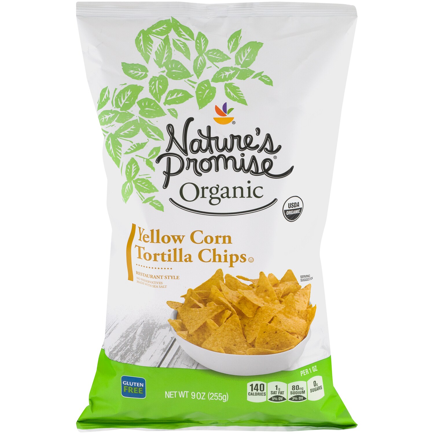 Nature's Promise Organic Yellow Corn Tortilla Chips