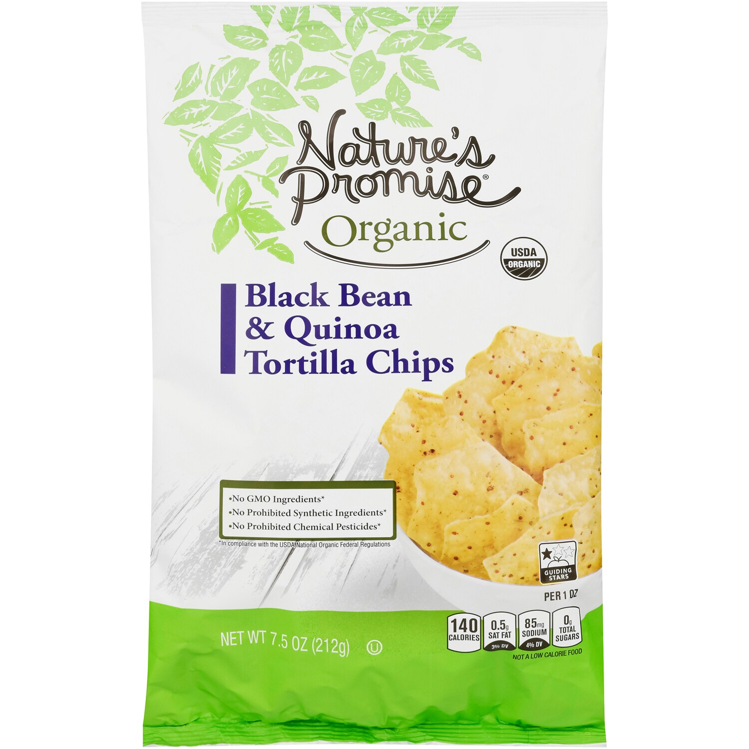 Nature's Promise Organic Black Bean & Quinoa Tortilla Chips