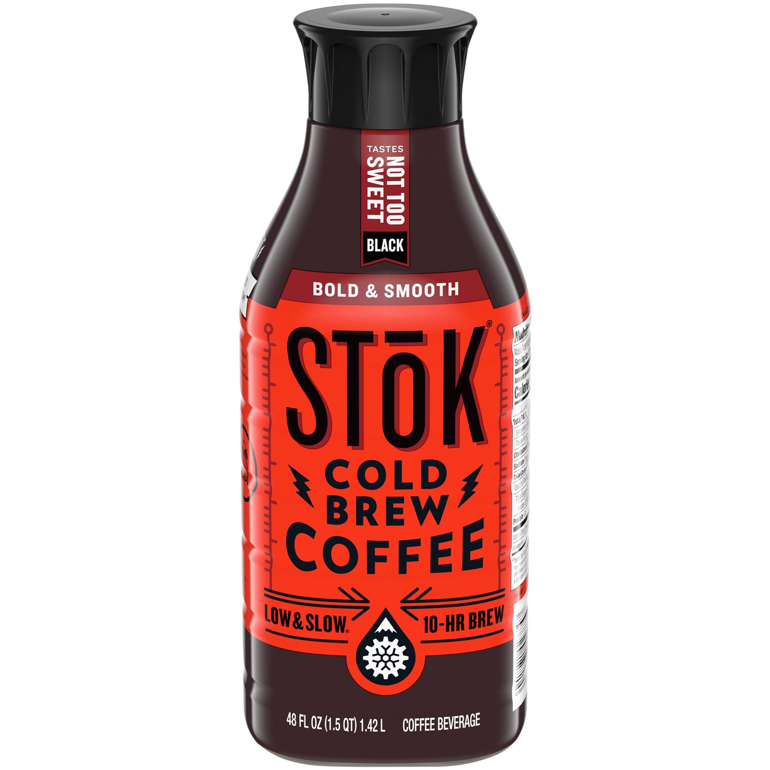 SToK Cold Brew Coffee, Not Too Sweet, Plastic Bottle