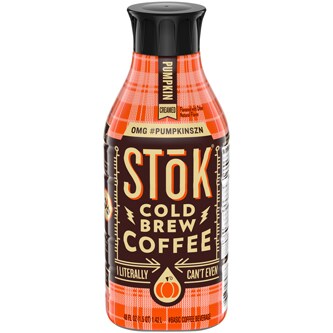 SToK Cold Brew Coffee, Pumpkin Creamed, Plastic Bottle