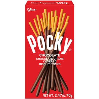 Pocky Chocolate Cream Covered Biscuit Sticks