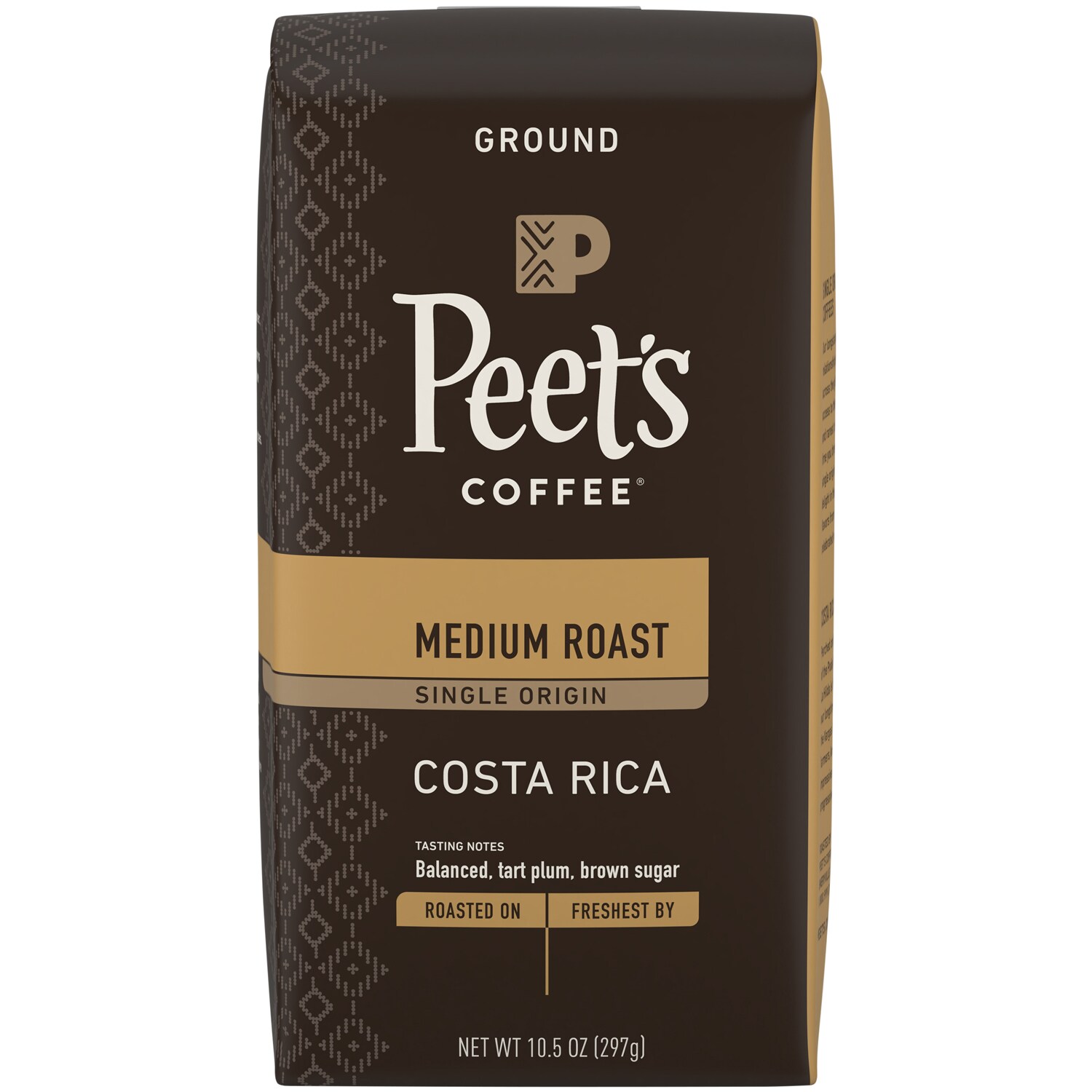 Peet's Coffee Medium Roast Ground Coffee, Costa Rica