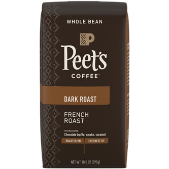 Peet's Coffee Dark Roast Whole Bean Coffee, French Roast
