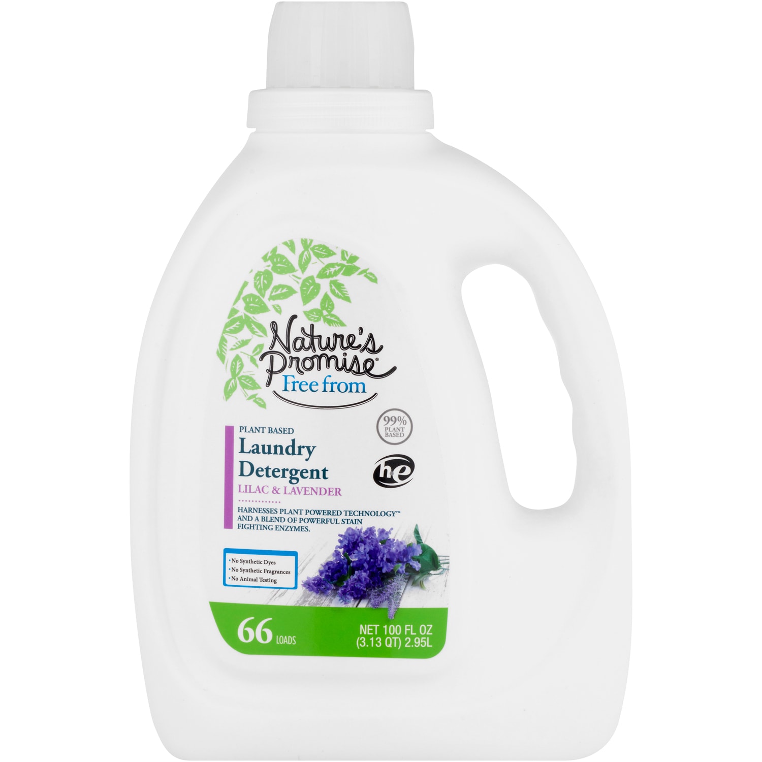 Nature's Promise Liquid Laundry Detergent, Lilac & Lavender