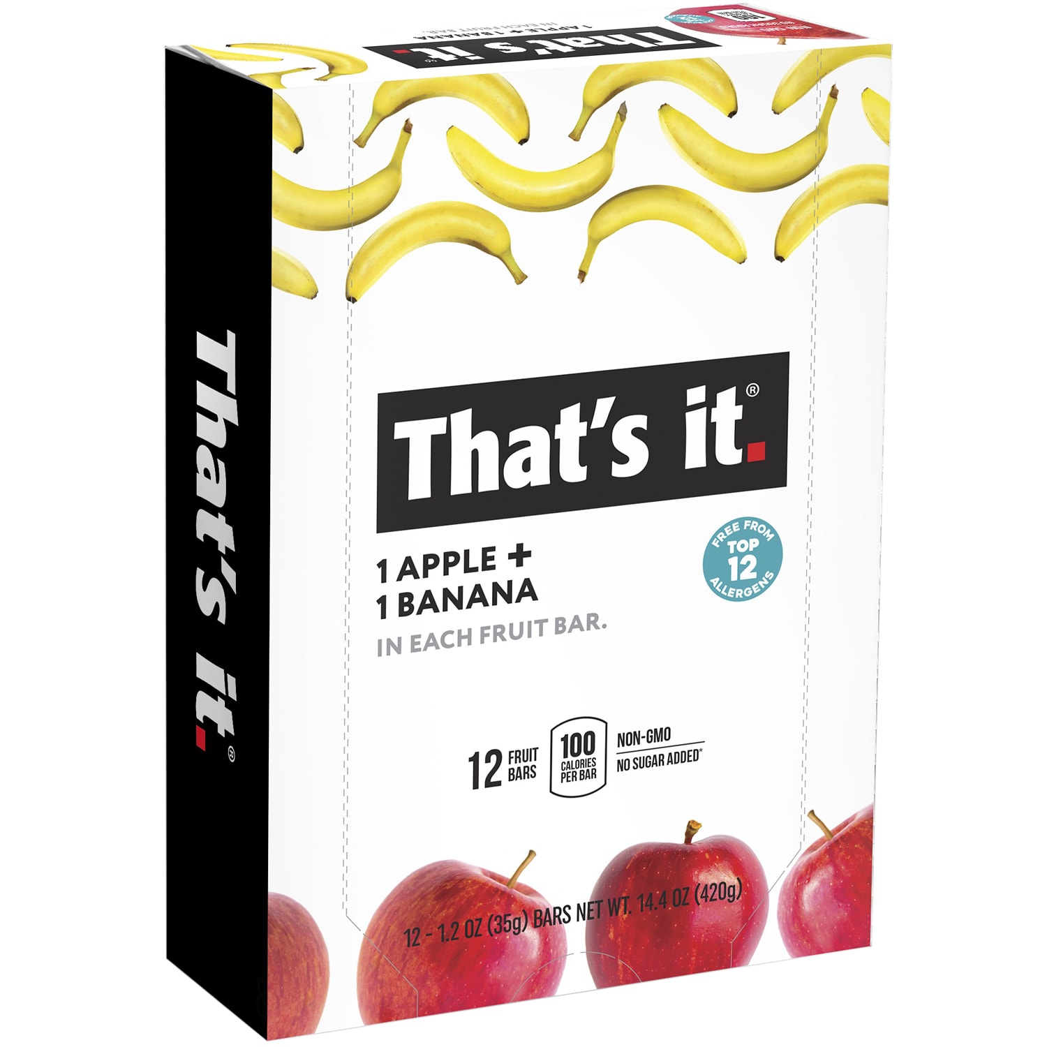 That's It Fruit Bars, Apple + Banana