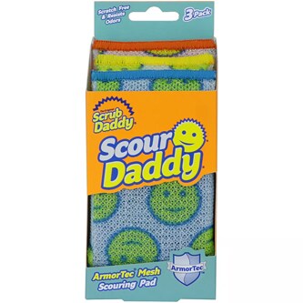 Scrub Daddy Scour Daddy ArmorTec Mesh Scouring Pads