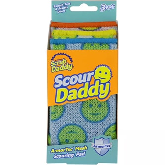 Scrub Daddy Scour Daddy ArmorTec Mesh Scouring Pads