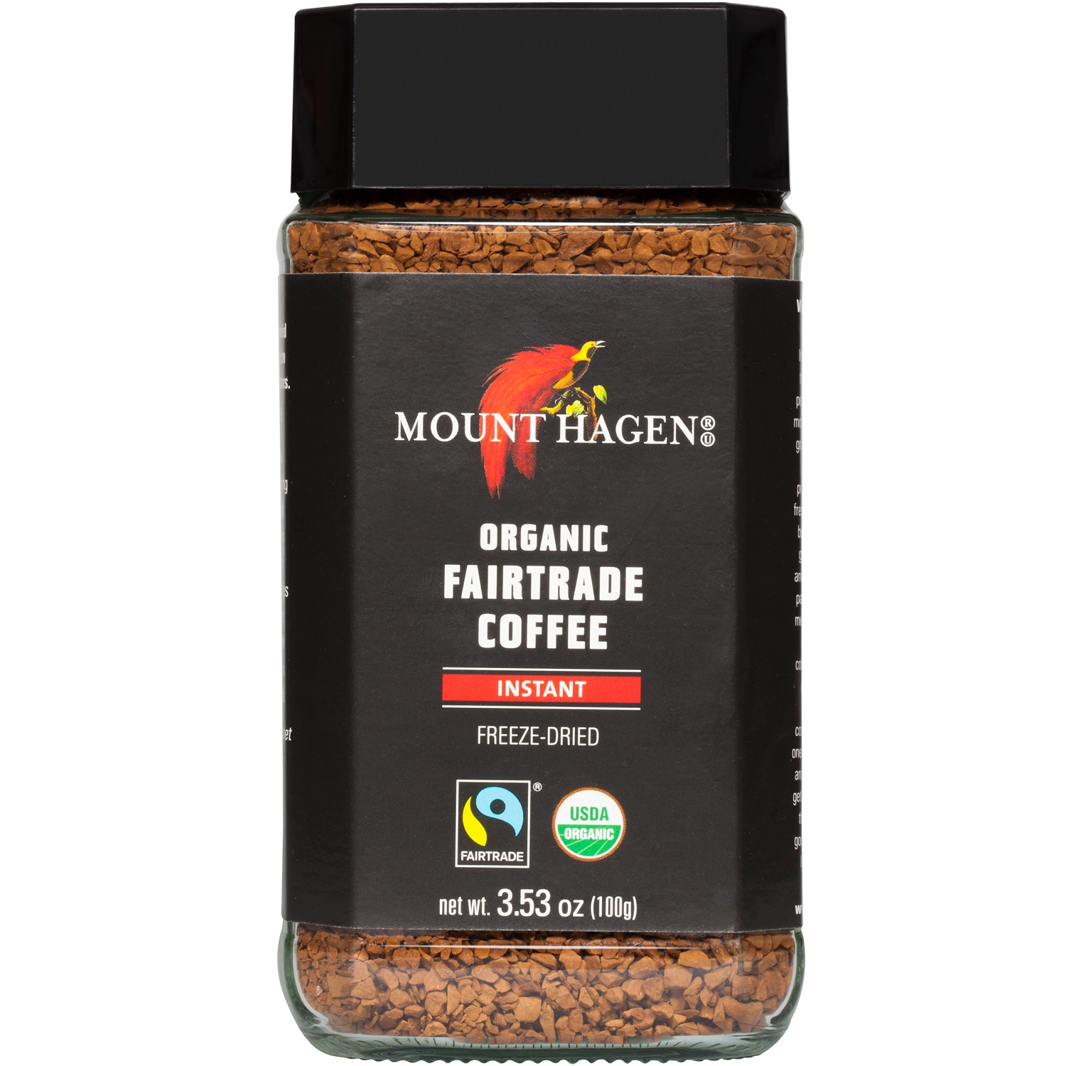 Mount Hagen Organic Fairtrade Freeze-Dried Instant Coffee